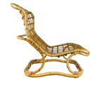 Rotan Lounge Chair, Tito Agnoli 1960S thumbnail 2