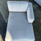 4x6 sofa - X5 Chaise Longue (rechts) Lichtbeige Velours thumbnail 3
