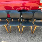 4 Vintage Eetkamerstoelen thumbnail 5