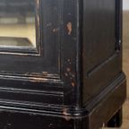 Grote Franse Geëboniseerde Spiegelkast, Circa 1850 thumbnail 10