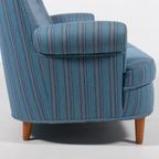Swedish Modern Elegant Carl Malmsten Sofa ‘home Evening’ By O.h. Sjögren, 1960’s thumbnail 7