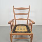 Vintage Scandinavische Beuk Fauteuil Mid Century ‘60 Japandi thumbnail 12