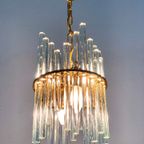 Vintage Xl Christoph Palme Design Hanglamp Kroonluchter thumbnail 2