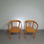 2 X Art Deco Arm Chairs In Beautiful Condition thumbnail 5