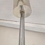 Space Age Italiaanse Chromen Veer Lamp Vintage Design thumbnail 2