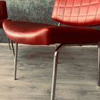 2X Vintage Conseil Chairs By Pierre Gauriche For Meurop,Ca60 thumbnail 2