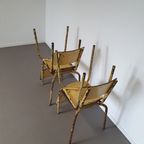 Old Stacking School Chairs 1950s thumbnail 11