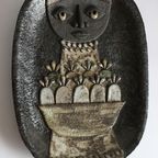 Dour Ceramic Wall Art By Marie Henriette Bataille, Belgium 1970S. thumbnail 3