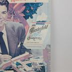 Reclame Poster 50’S Sigarettenmerk Chesterfield Ronald Regan thumbnail 3