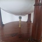 Mahonie Houten Vrijstaande Wastafel Victoriaans. thumbnail 2