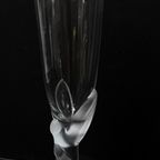Schitterend Fabergé Champagneglas 'kissing Doves" Met Matglazen Duiven, Jaren 80 thumbnail 5