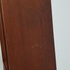 Vintage Deens Vakken Kastje Boeken Teak Hout Fineer thumbnail 7