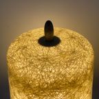 Unieke Vintage Philips Lamp. Louis Kalff Tafellamp. Glasvezel Kap. thumbnail 5