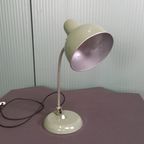 Bureaulamp Militair Met Kogelgewricht (Vintage) thumbnail 5