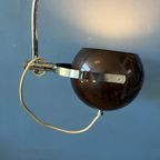 Vintage Herda Eyeball Wall Light | Space Age Chrome Verlichting | Jaren 70 Arc Lamp thumbnail 6