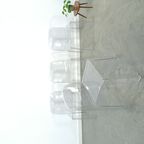 Design Plexiglas Stapelbare Stoelen Trono By Sottsass Associati 2005 Segis Italy thumbnail 3