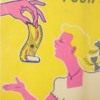 Vintage Ingelijste Poster Loterie Nationale France Fifties Reclame M. Pineau thumbnail 3