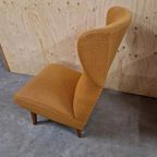 50's Vintage Fauteuil Perzik Kleur Fifties Retro Fauteuil thumbnail 7