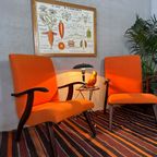 2x Vintage Fauteuil thumbnail 2
