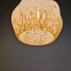 Art Deco Hanglamp In Roze Gespikkeld Glas (3 Beschikbaar) thumbnail 10