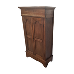 Vintage Teak Houten Kast In Oude Stijl thumbnail 2