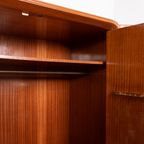 Italian Mid-century Maple Veneer Wardrobe From 1950’s thumbnail 12