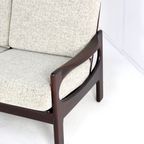 Vintage 3 Persoons Bank Reupholstered thumbnail 11