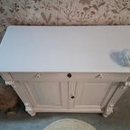 Vintage Brocante Biedermeiercommode Dressoir Speelgoedkast Hout Uniek “sophia” thumbnail 5