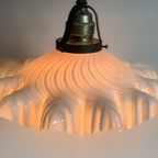 Art Deco Hanglamp Frans Opaline Glas thumbnail 8