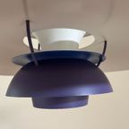 Vintage Louis Poulsen Ph5 - Deense Hanglamp - Jaren 60 - Poul Henningsen Ph 5 thumbnail 4