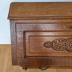 Vintage Secretaire Ladekast Landelijk Bureau Buro 014 thumbnail 14