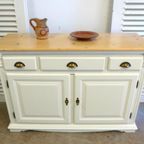 Prachtig Wit Landelijk Dressoir 135 Cm thumbnail 10