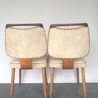 2 Vintage Eetkamerstoelen thumbnail 6