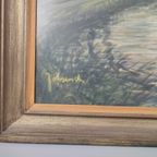 Theo Idserda - Landschaps Aquarel thumbnail 7