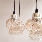 Vintage Cascade Lamp Bubbel Glas thumbnail 4