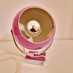 Vintage Wandlamp Paarse Bollamp Jaren 70 Bollampje thumbnail 2