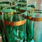 6X Vintage Borrelglazen Wijnglazen Champagne Glazen | Kerst thumbnail 2