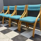 4 Dining Chairs By Ludvik Volak 1960S thumbnail 2