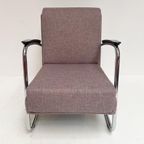 Lavendelkleurige Eminent Fauteuil Van Ahrend De Cirkel, 1950 thumbnail 4