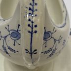 Prachtige Belgische Blauw WIT Aardewerk Boch Sauskom - Reliving thumbnail 8