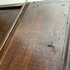 Vintage Bureau / Antieke Massief Bureau Met Lades thumbnail 14