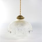 Vintage Glazen Lampenkap Geslepen Glas thumbnail 2