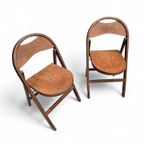 2 X Thonet B751 / Crocodile Print / 1930s thumbnail 3