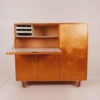 Vintage Pastoe Dressoir Cb01 | Cees Braakman 1954 | Highboard Buffetkast | Volledig Gerestaureerd thumbnail 19