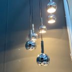 Chrome 6 Ball Sphere Lamp 1960S thumbnail 7