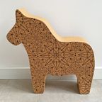 Groot Vintage Kartonnen Dala Paard Van Ikea, Zweden, Scandinavisch Design thumbnail 6
