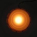 Art Deco Plafondlamp Met Glazen Kap, Jaren 30 thumbnail 11