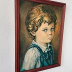 Vintage Print Jaren 70 Huilende Jongen Kind thumbnail 25