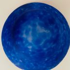 Mondgeblazen Blauwe Schaal thumbnail 3