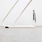 Set Wit Metalen Barstoelen, 1970s thumbnail 9